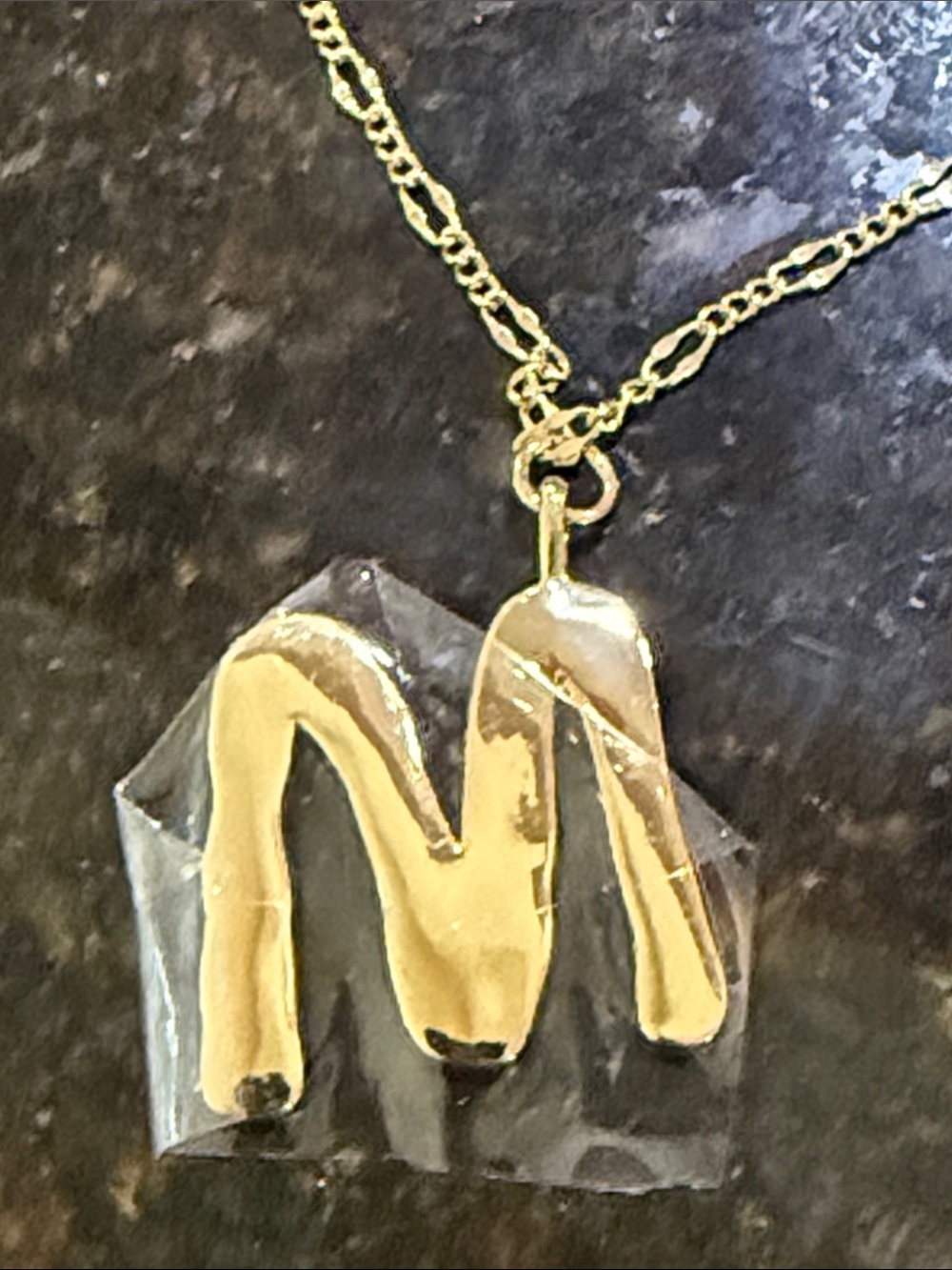 Sequin Jewelry Gold-Tone Pearl Initial "M"
Pendant Necklace From Anthropologies🔥 - Picture 15 of 16